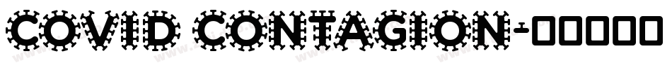 Covid Contagion字体转换